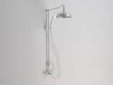 BIANCA - Wall-mounted thermostatic shower panel with hand shower _ Park Avenue